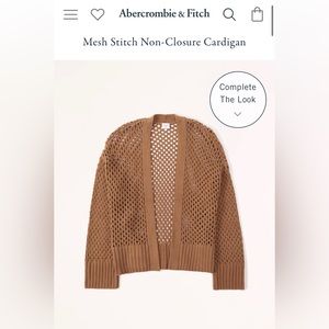 NWT Abercrombie & Fitch Cardigan